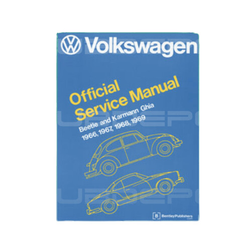 Manual, Official Service Manual T1 Beetle 1966 to 1969