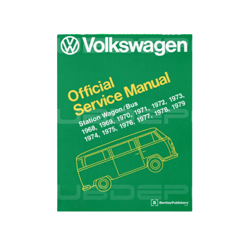 Manual, Official Service Manual T2 Kombi 1968 to 1979
