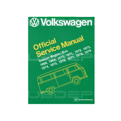 Manual, Official Service Manual T1 Beetle 1970 to 1979