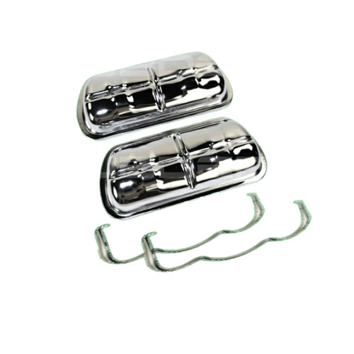 Rocker Covers, Chrome Clip-on with Bales, all 40HP to 1600cc