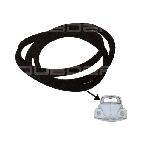 Screen Seal, Front Screen, T1 Beetle 1968 to 1972
