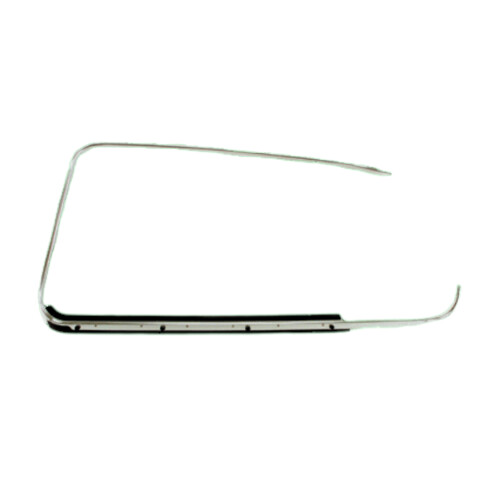 Scraper, Right Outer Chrome Trim, T1 Beetle 1968 to 1979