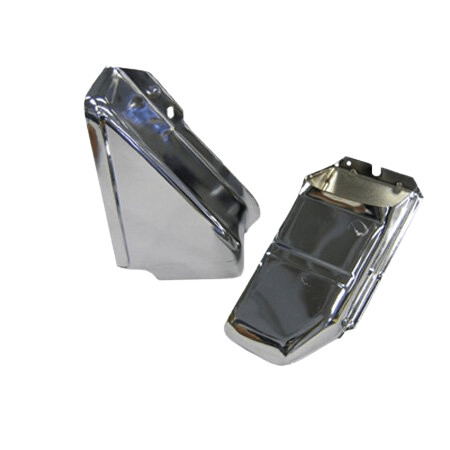 Tinware, Doghouse Cooling Tin, Chrome, 2pcs