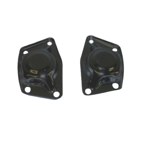 Torsion Arm Covers, Black, Rear Swing Axle, Pair