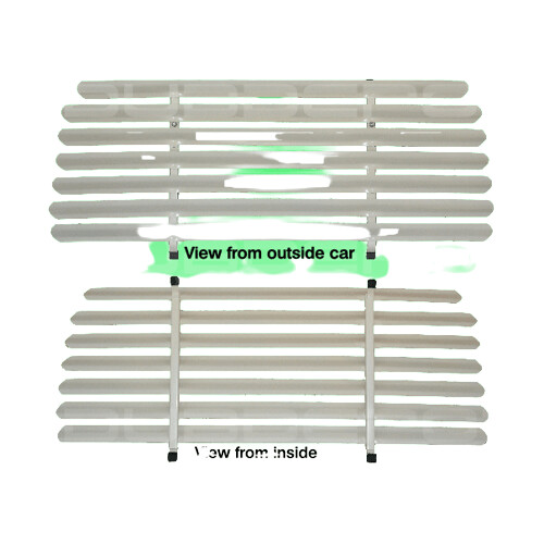Venetian Blind for Rear Oval Windscreen, T1 Beetle 1953 to 1957