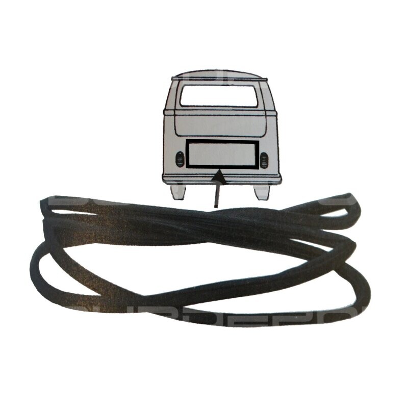 Seal, Engine Lid on Body, T2 Kombi 1968 to 1971