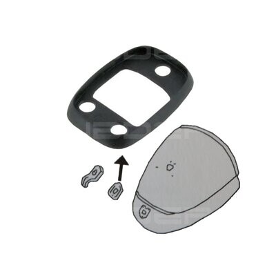 Decklid Lock Seal, T1 Beetle 1968 to 1971