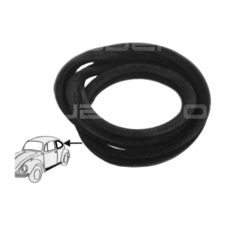 Screen Seal, Side Quarter, T1 Beetle 1968 to 1977, American