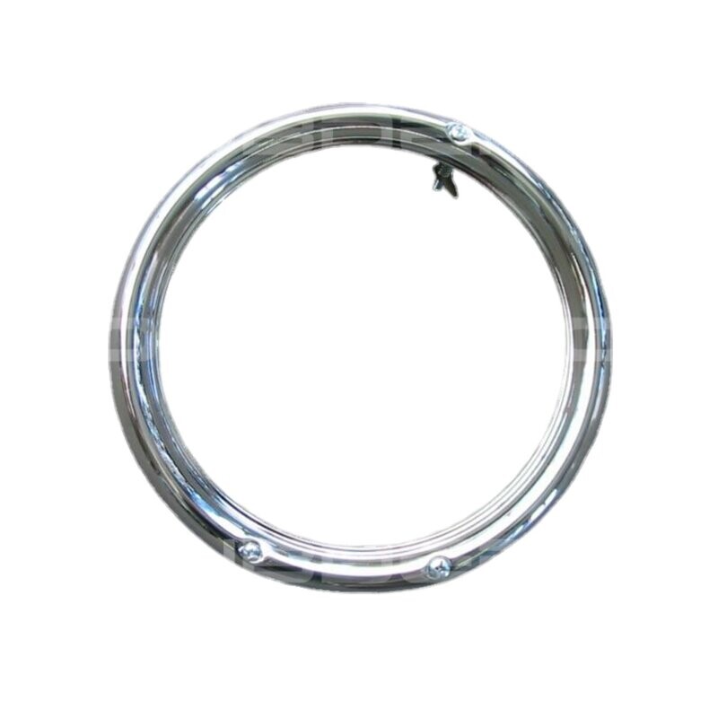 Headlight Chrome Surround, 3 screw Holes, T1 Beetle 1968 to 1973