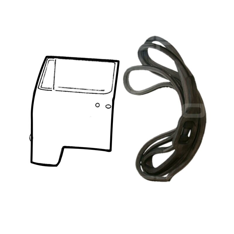 Door Seal, Left, T2 Kombi 1968 to 1979