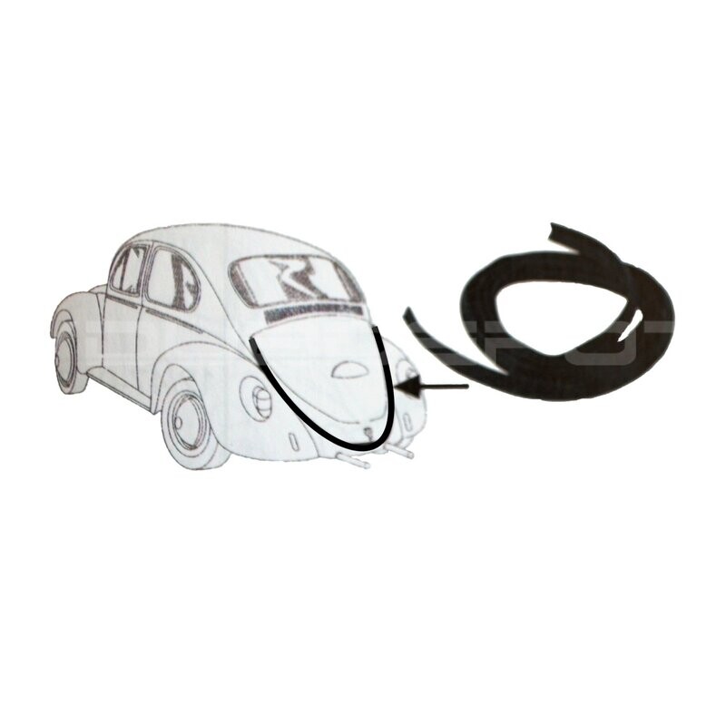 Decklid Seal, T1 Beetle All