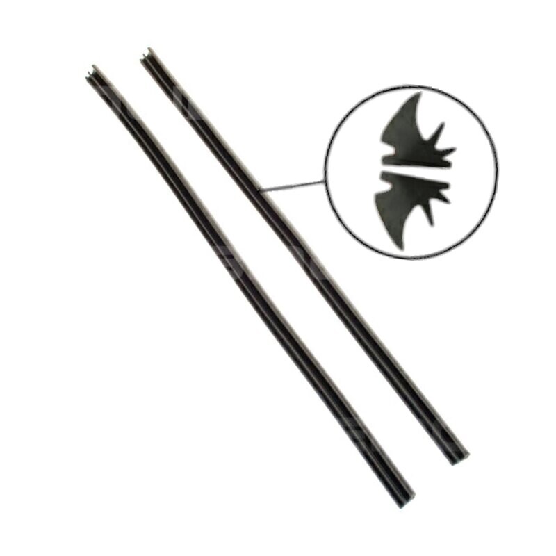 Vent Window Upright Seal, Pair, T1 Beetle to 1967