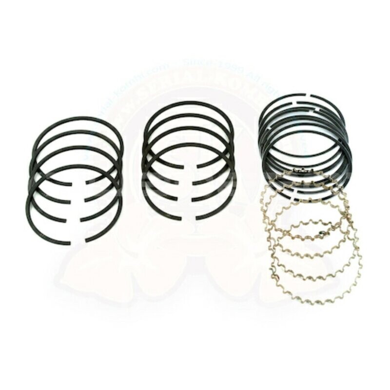 Piston Ring Set, 85.5mm, Chrome top ring, T1 Beetle 1600cc Engines