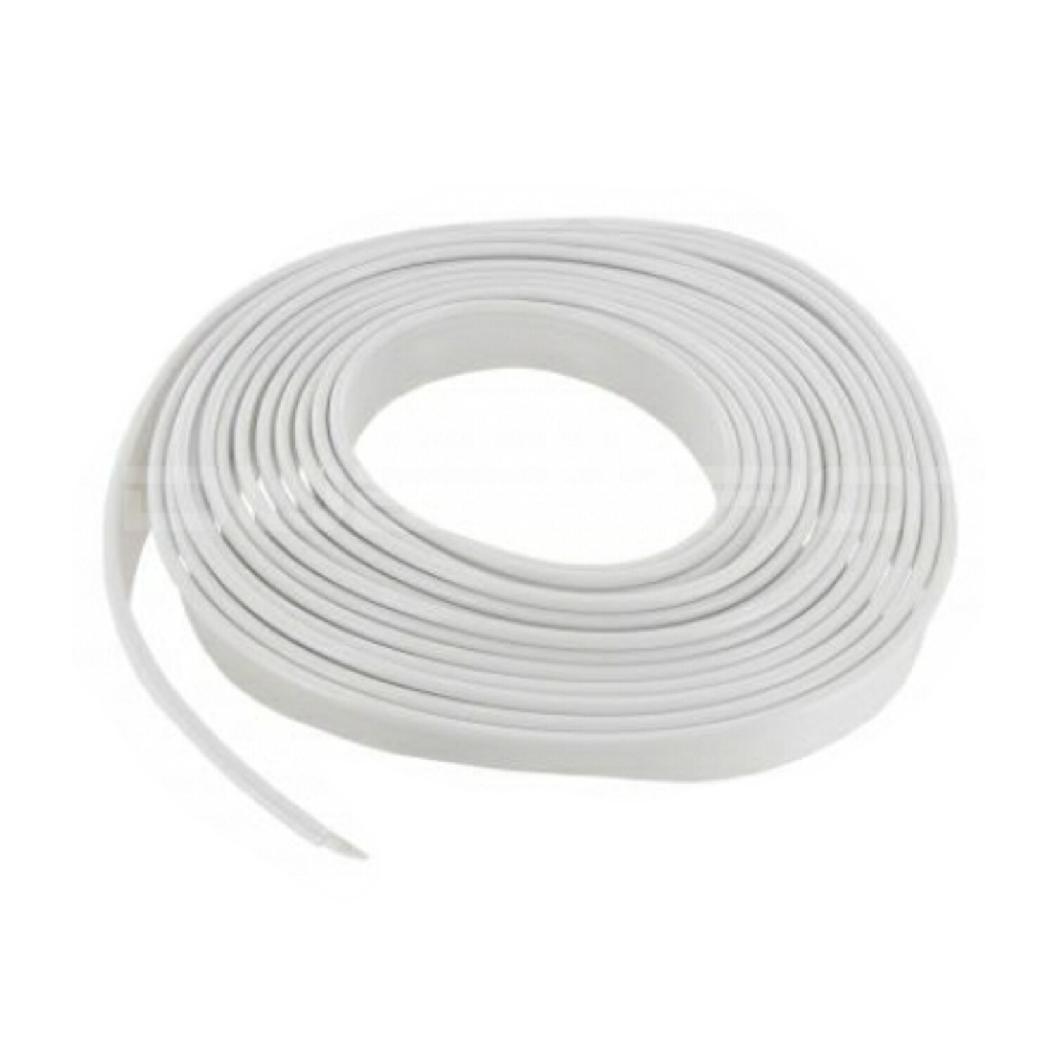 Guard Pipe Beading, White, 25ft Roll