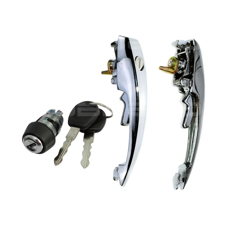 Door Handles & Ignition, Keyed Set, T1 Beetle 1971 to 1979