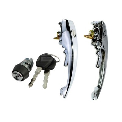 Door Handles & Ignition, Keyed Set, T1 Beetle 1971 to 1979