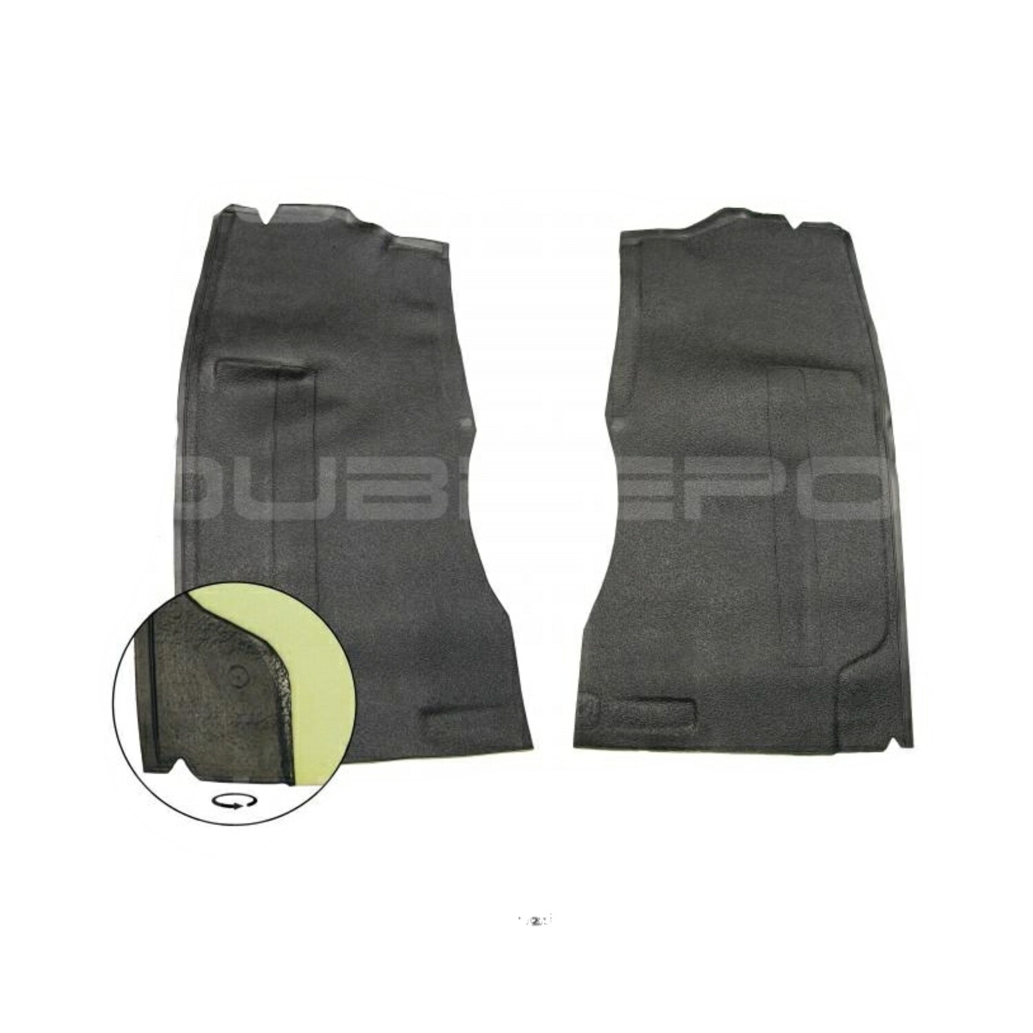 Seat Stand Mat, T2 Kombi 1968 to 1979