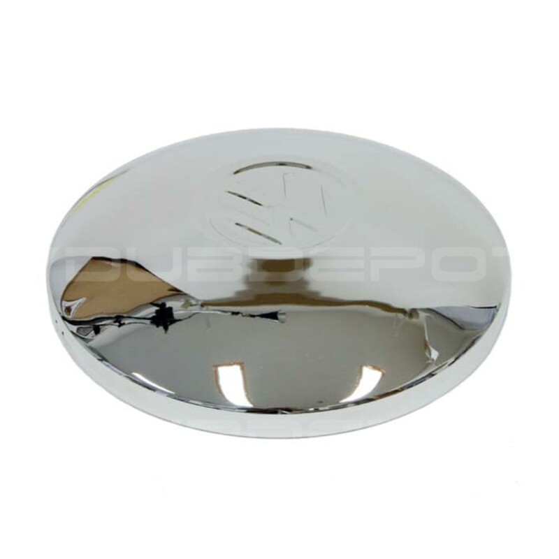 Hub Cap, Chrome, Beetle 1968 on & Kombi 1971 on, each