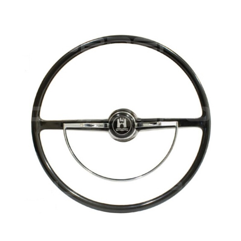 Steering Wheel, Black, 1962 to 1971