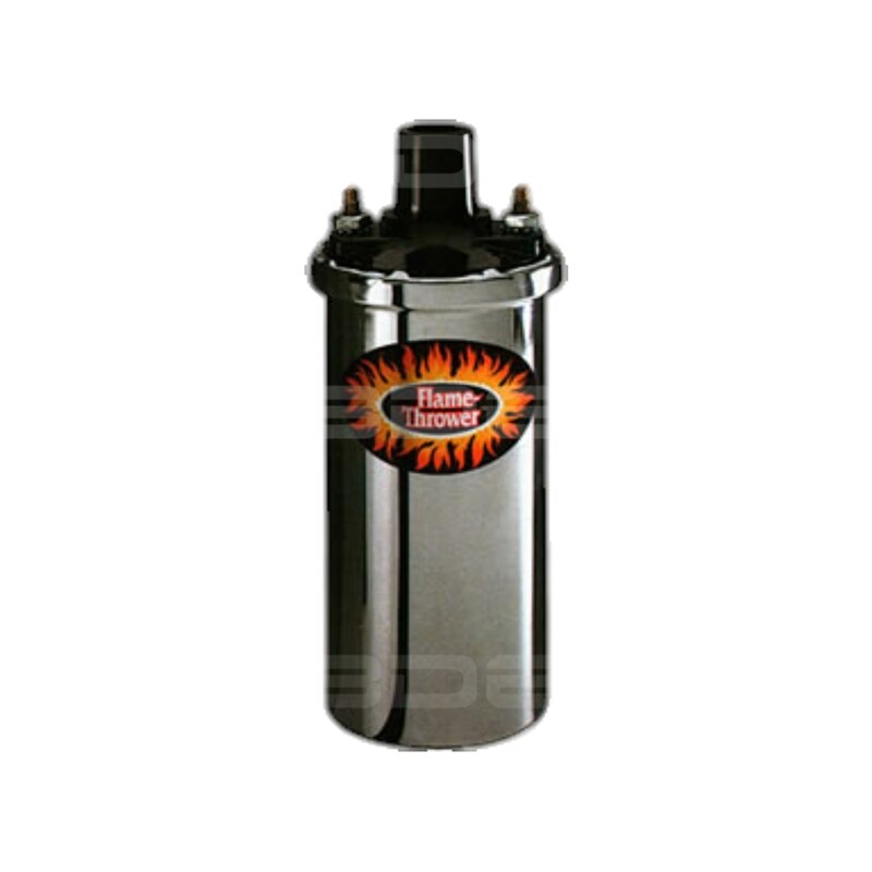 Coil, 12v  Chrome Flame Thrower, All models