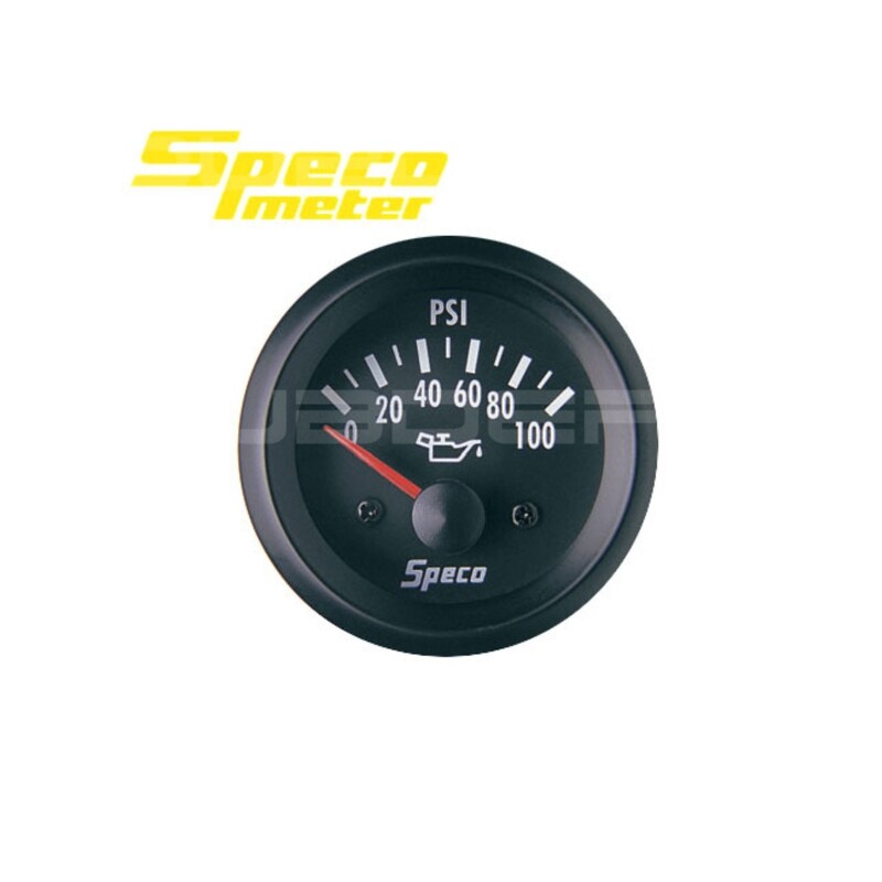 Oil Pressure Gauge, Electronic, 0-100PSO, 2"