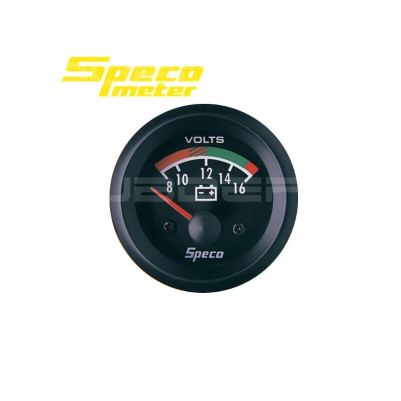 Voltmeter Gauge, Electronic, 8-16v, 2"