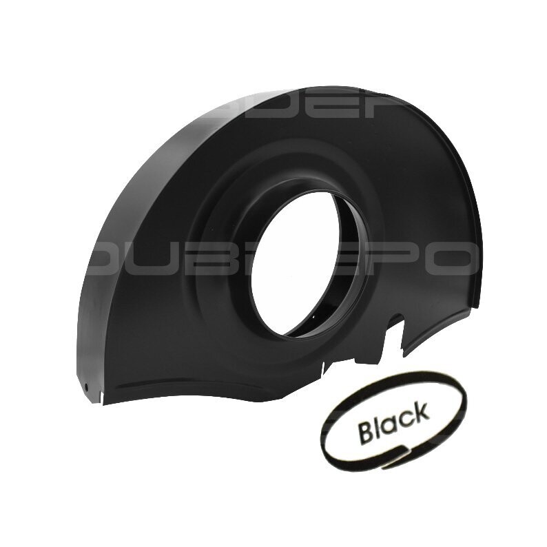 Fan Shroud, Black 36HP, No Ducts