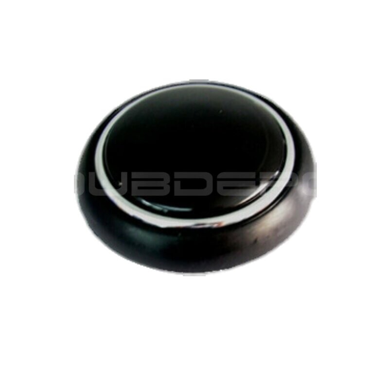 Horn Button, Black, T2 Splitscreen to 1967