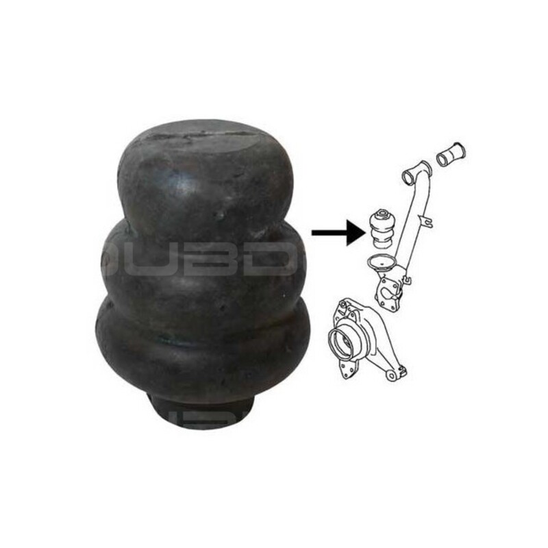 Bump Stop Rubber, Rear Suspension, T2 Kombi & Type 3 IRS