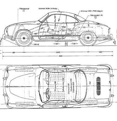 Chassis, Body, Suspension & Cables Ghia
