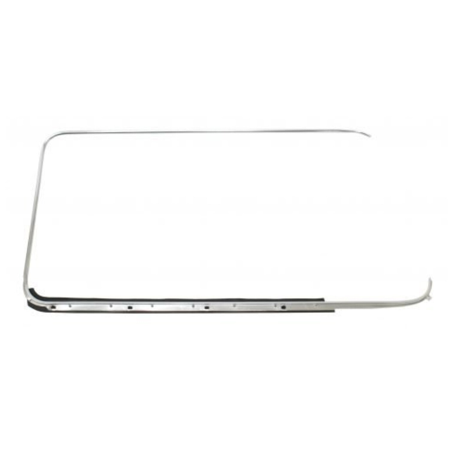 Scraper, Right Outer Chrome Trim, T2 Kombi 1968 to 1979