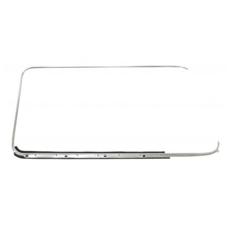 Scraper, Right Outer Chrome Trim, T2 Kombi 1968 to 1979