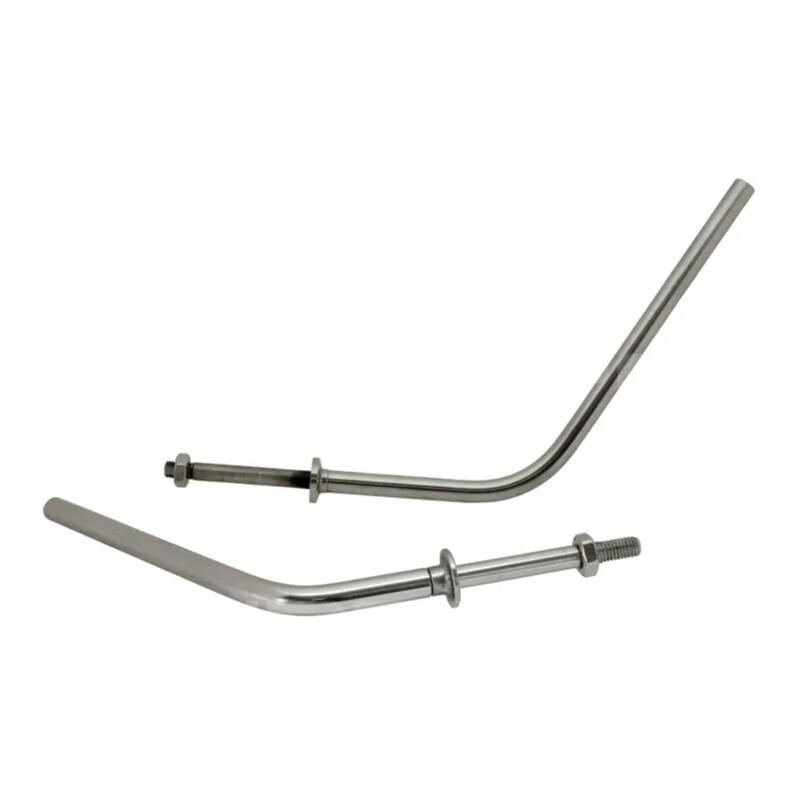 Mirror Arms, Stainless Steel, T2 Splitscreen to 1967