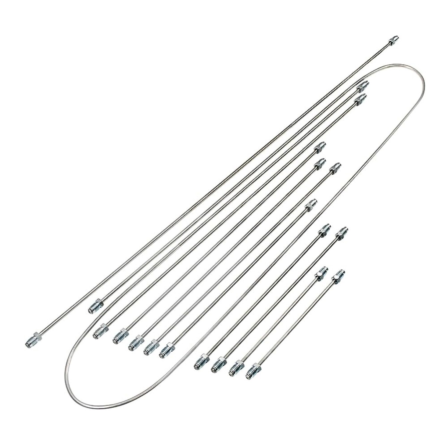 Brake Line Kit, Metal, T1 Beetle S & L Bug