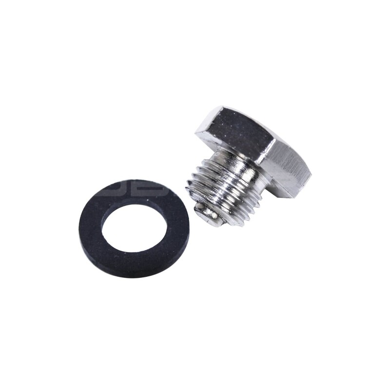 Magnetic Sump Plug in Chrome