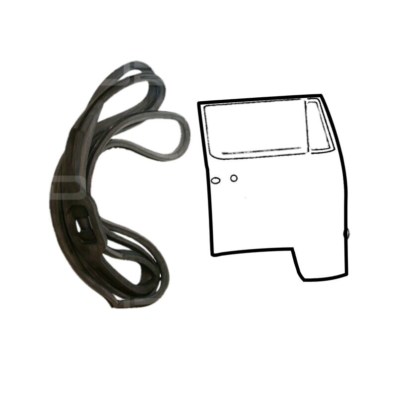Door Seal, Right, T2 Kombi 1968 to 1979