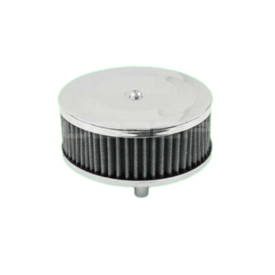 Air Cleaner, Round, Chrome, for Stock Carburettor Air Cleaner, Round, Chrome, for Stock Carburettor