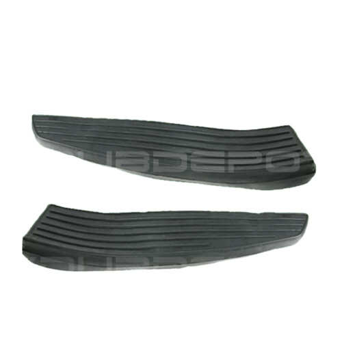 Step Mat Rubber, Front Bumper T2 Lowlight 1968 to 1972 Step Mat Rubber, Front Bumper T2 Lowlight 1968 to 1972