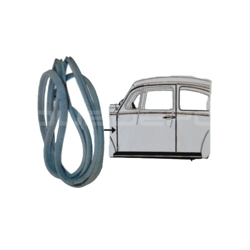 Door Seal, Left, T1 Beetle 1968 to 1977, German