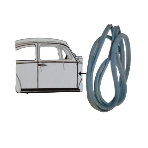 Door Seal, Right, T1 Beetle 1968 to 1977, German