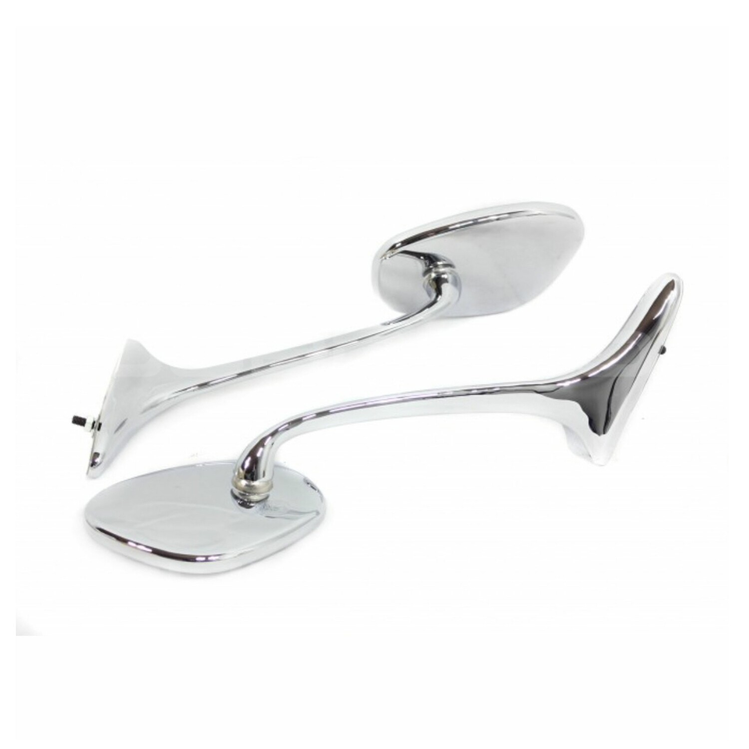 Swan Neck Mirrors, T1 1958 to 1967, Pair Swan Neck Mirrors, T1 1958 to 1967, Pair