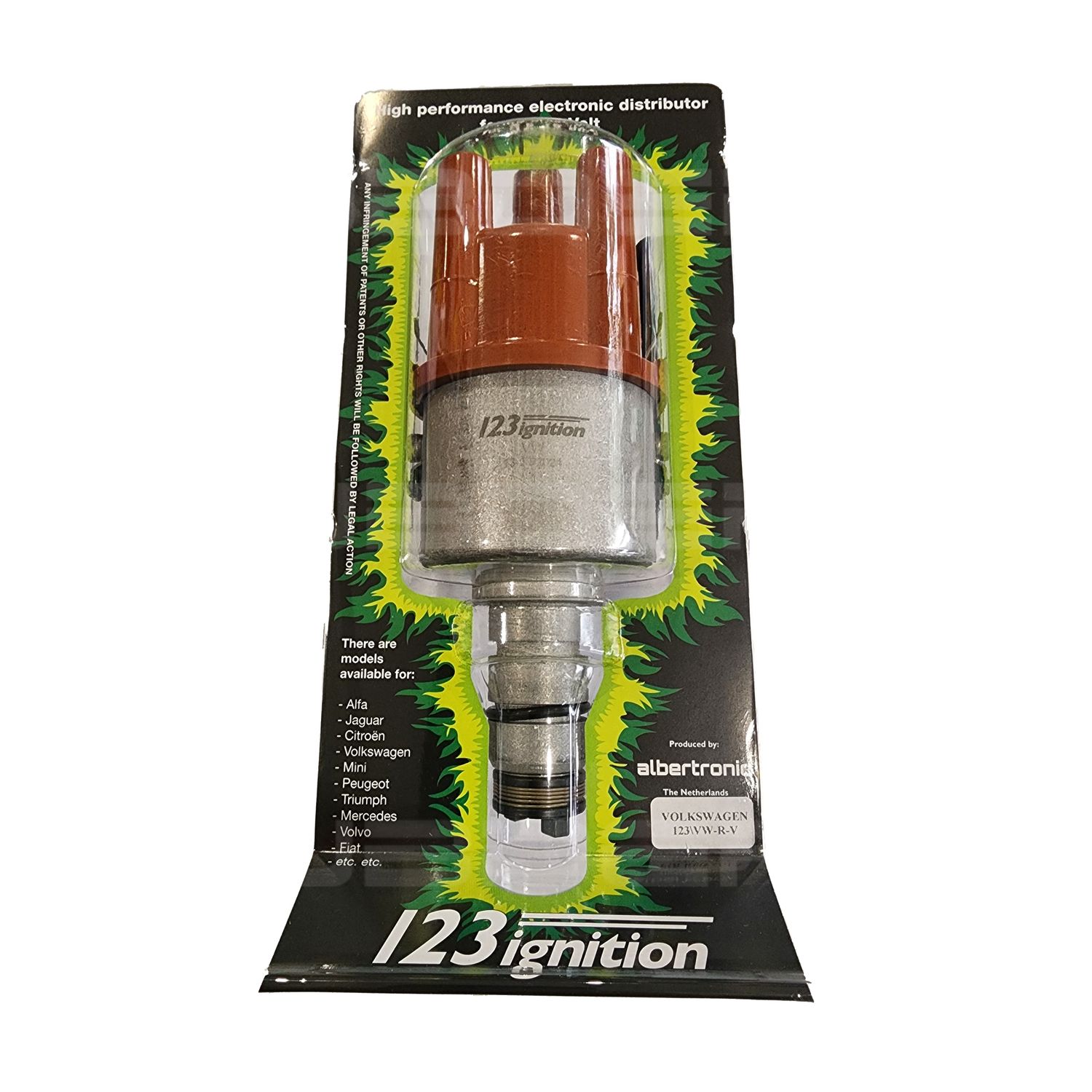 Distributor, 123 Electronic Ignition with provisions for Vac Advance