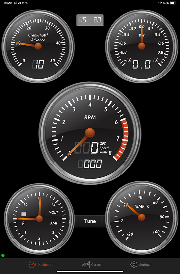 Distributor, 123 Electronic Ignition with Bluetooth & provisions for Vac Advance