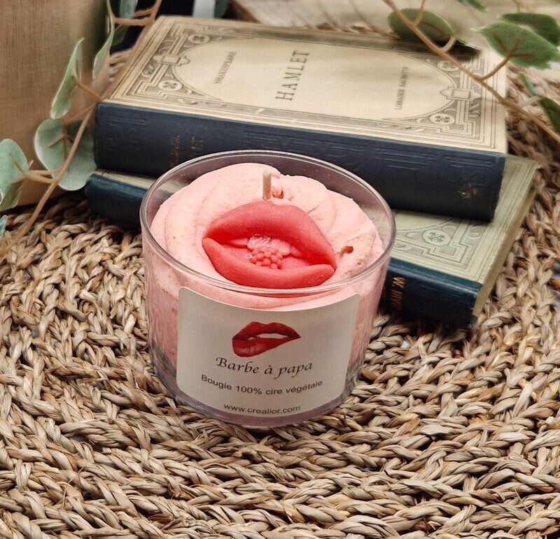 Bougie chantilly bouche