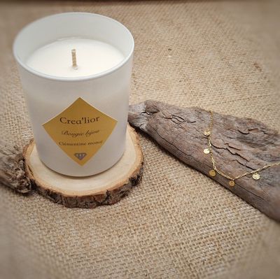 Bougie bijou clémentine monoï