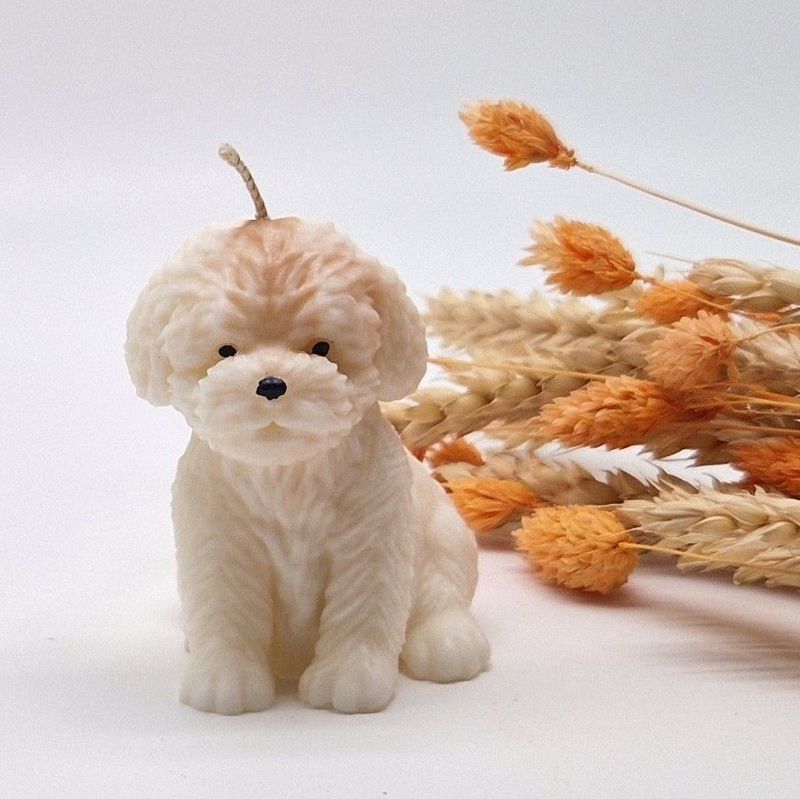 Bougie petit chien