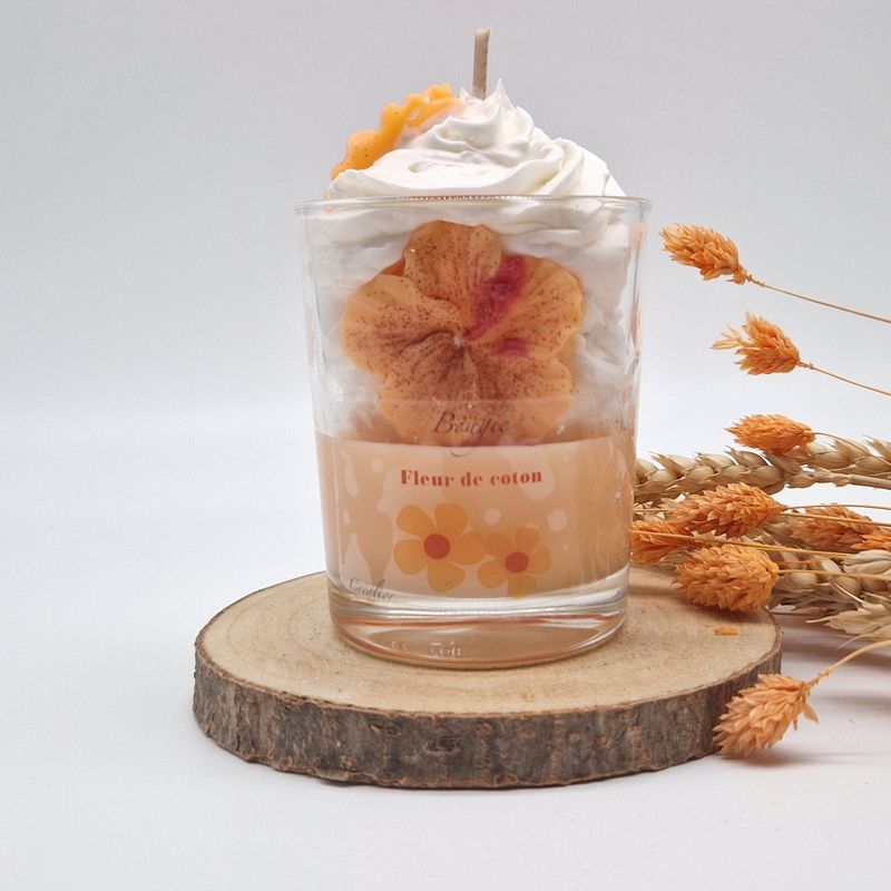 Bougie fleur des iles