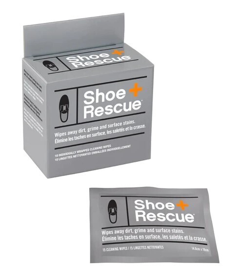 ShoeRescue - All-Natural Shoe Cleaning Wipes
