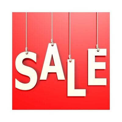 Sale on selected items