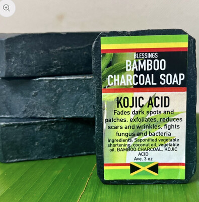 Charcoal And Kojic Acid Soap